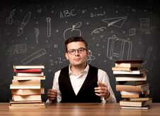 Teacher Going Back To School Stock Images Teacher Going Back To School Stock Images