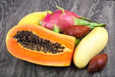Tropical Fruits Royalty Free Stock Photo