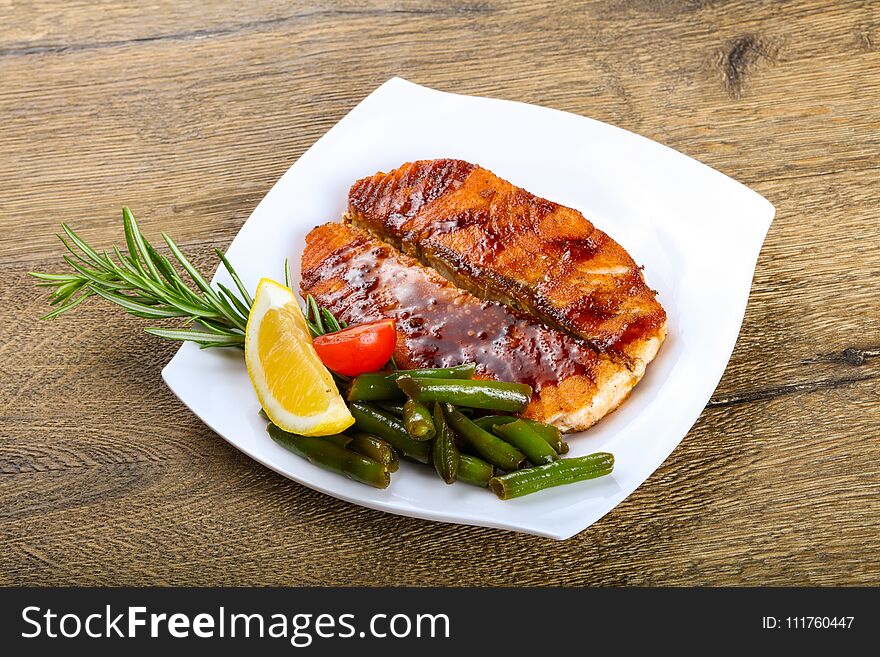 Grilled Salmon