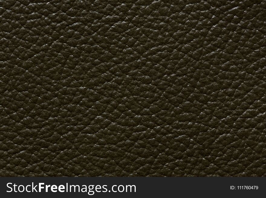 Spectacular leather texture in dark tone.