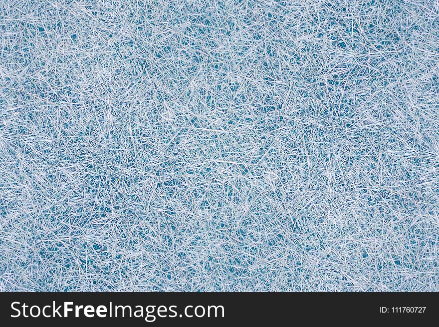 Blue Fiber Wall Background