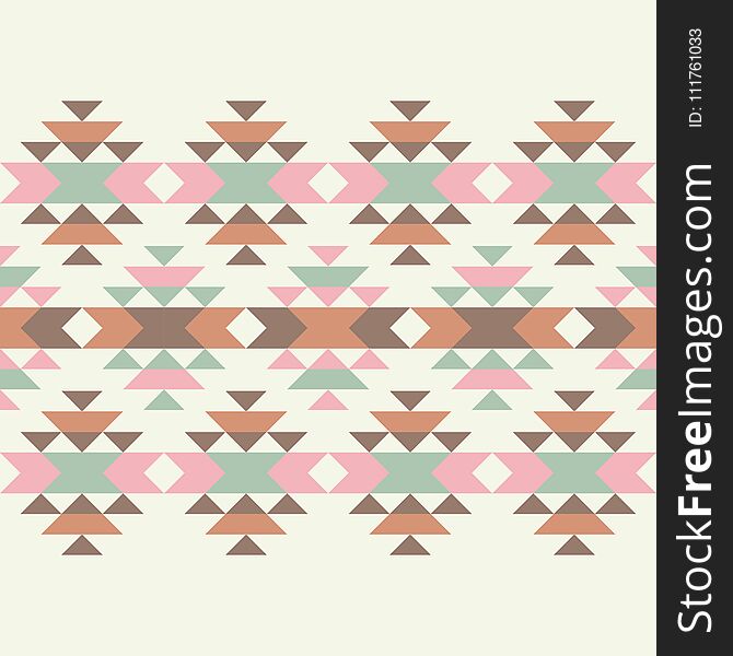 Ethnic boho seamless pattern. Tribal pattern. Folk motif.