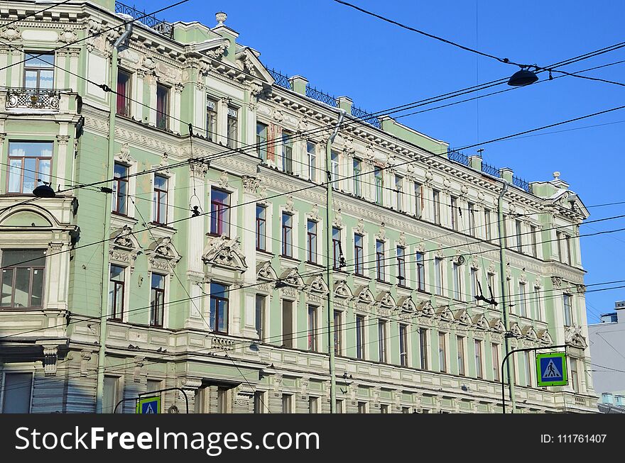 Saint-Petersburg, Liteyny Prospect, the house 12. Profitable house of the merchant V. I. Cherepennikov, 1902 year built