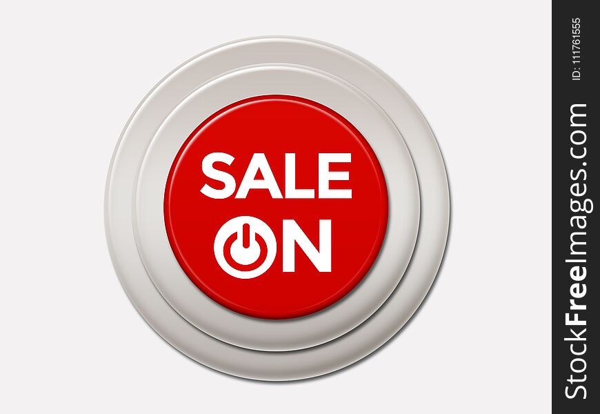 Sale On Push Button Help background image. Can be used for your next presentations and banners