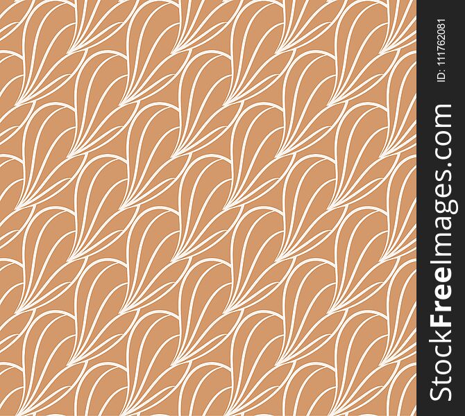 Abstract seamless pattern. Brown beige and white background for textile, wallpapers and fabrics