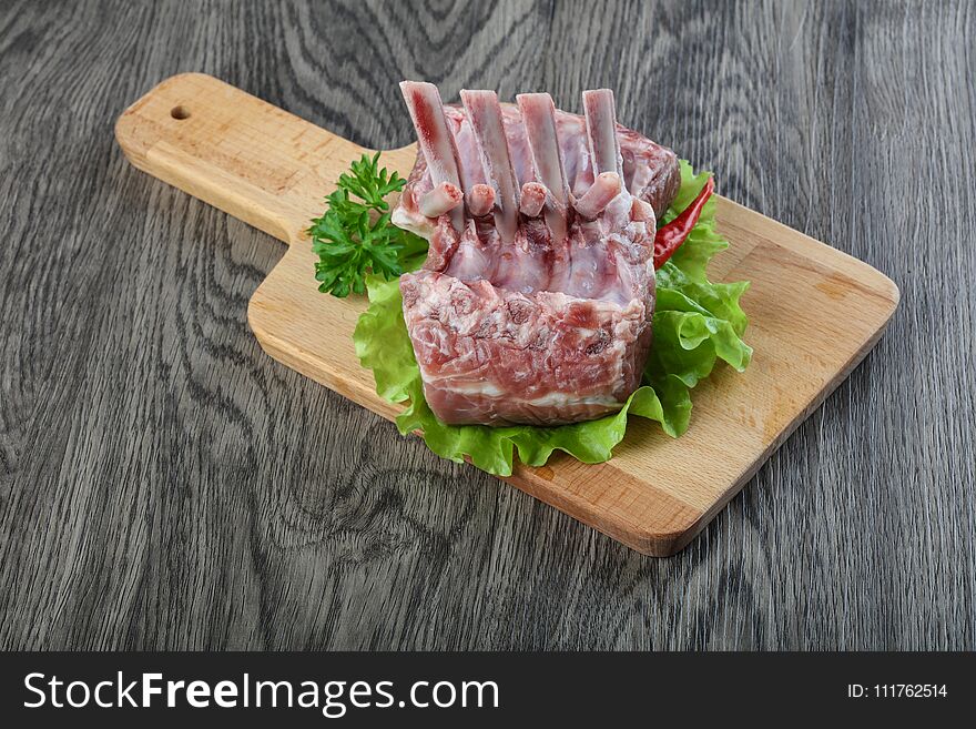Lamb Frenched Rack 4 rib bone