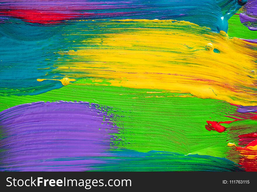 Abstract art background. Hand painted.