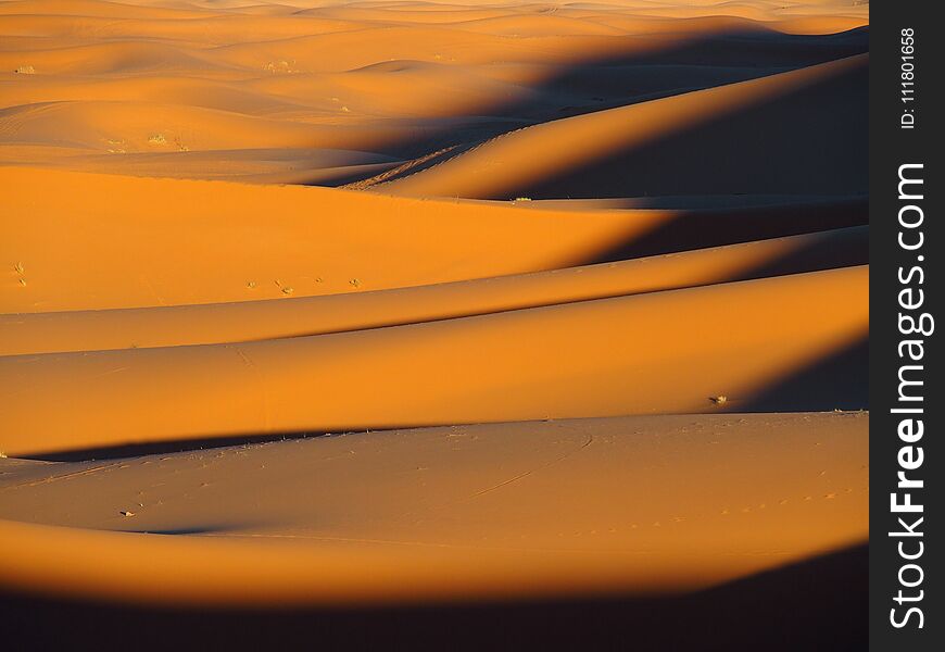 Erg Chebbi Dunes In Morocco