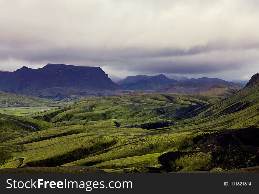 Mountains In Iceland