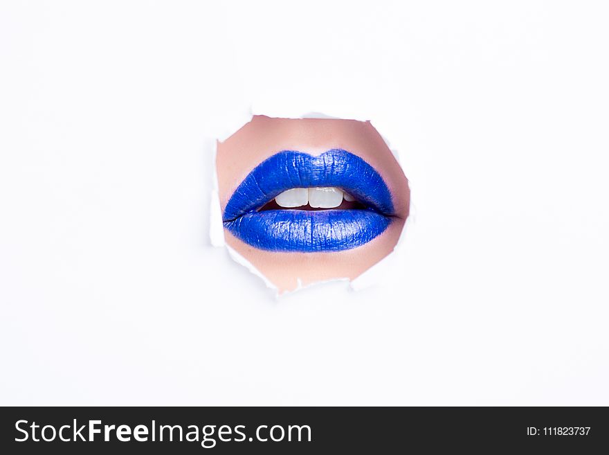 Blue Lipstick