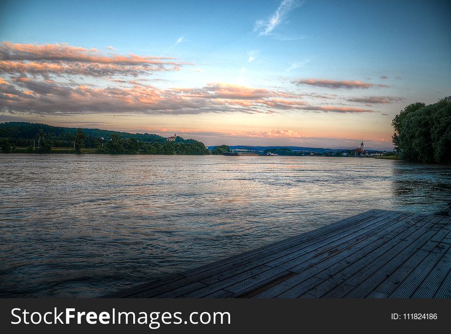 Dock on Calm Body of Water