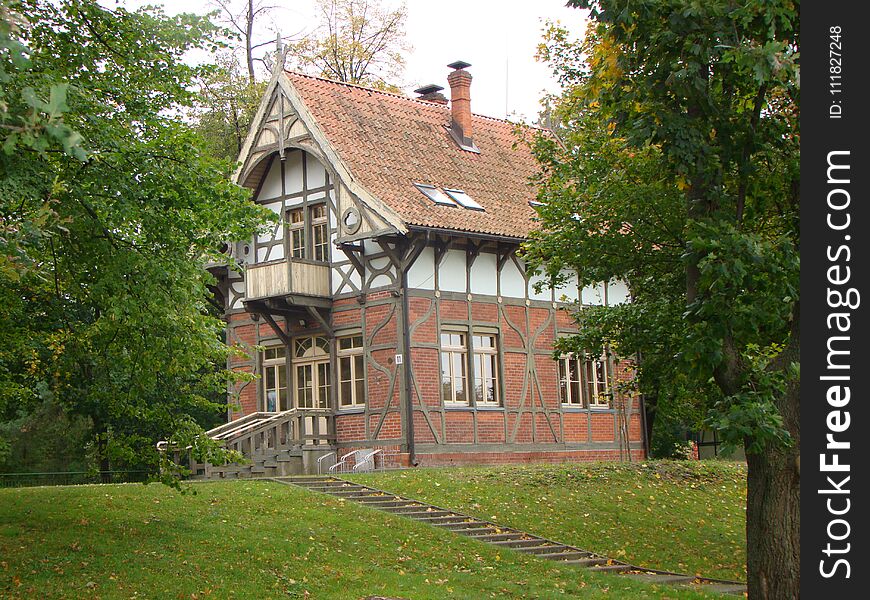 Klaipeda. The old town and the Bay. The old town on the Baltic coast is very suitable for lovers of a peaceful world.