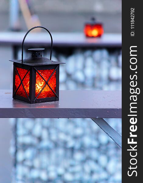 Street Lantern Background