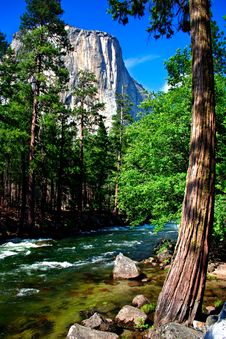 El Capitan, Yosemite National Park Stock Photography El Capitan, Yosemite National Park Stock Photography