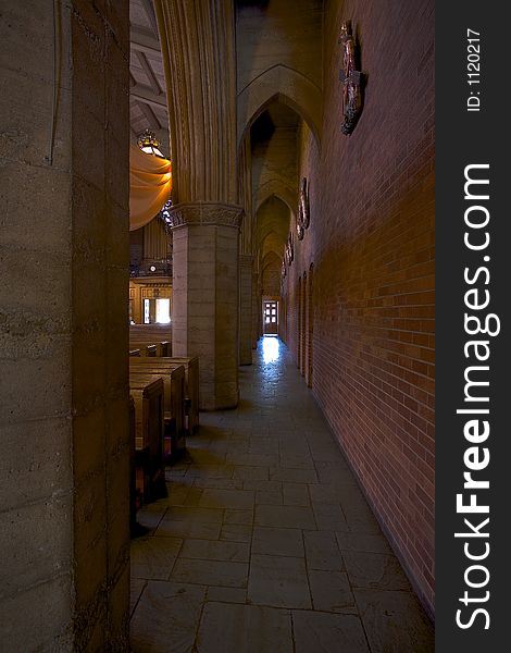 St. Jarlath Catholic Church Hallway, Oakland, CA