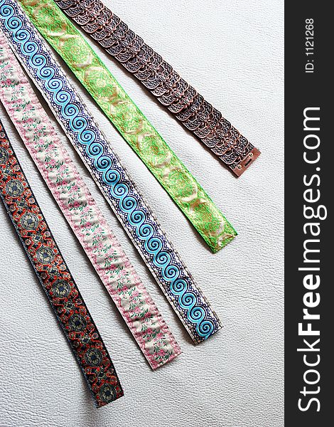 Ethnic-style belts