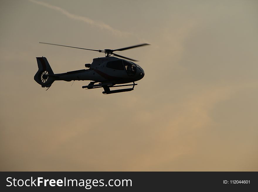 Helicopter, Rotorcraft, Helicopter Rotor, Sky