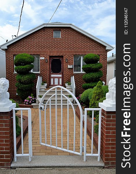 Property, Gate, House, Residential Area