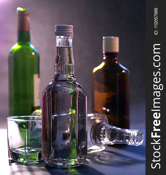 Bottle, Liqueur, Glass Bottle, Distilled Beverage