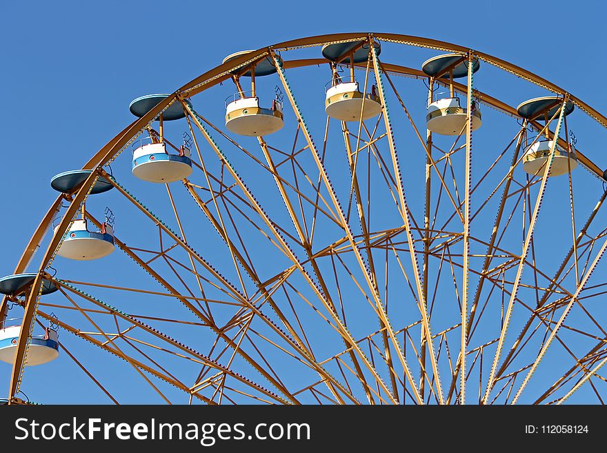 Ferris Wheel, Tourist Attraction, Sky, Structure