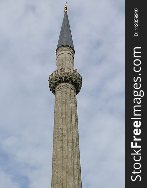 Landmark, Sky, Tower, Spire