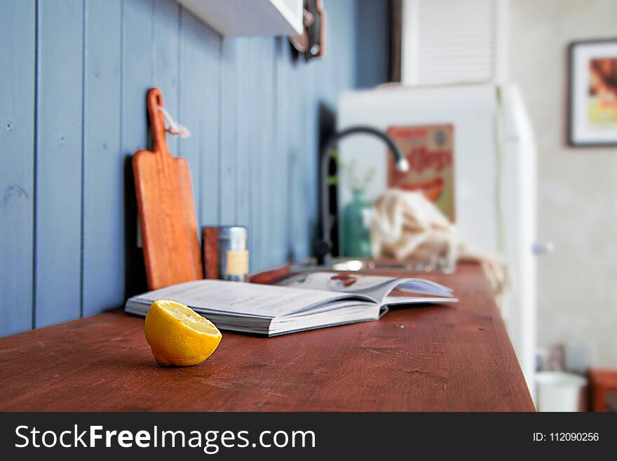 Photo of modern kitchen in Scandinavian style