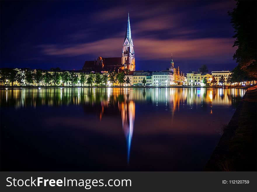 Reflection, Cityscape, Landmark, City