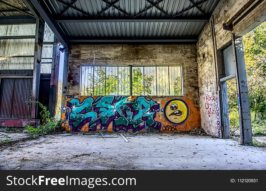 Graffiti, Street Art, Wall, Art