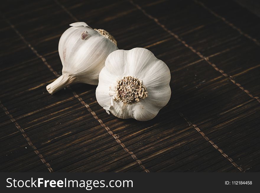 Two White Garlics