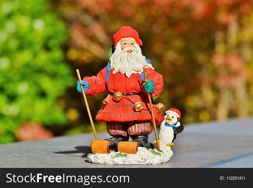 Garden Gnome, Lawn Ornament, Christmas, Toy