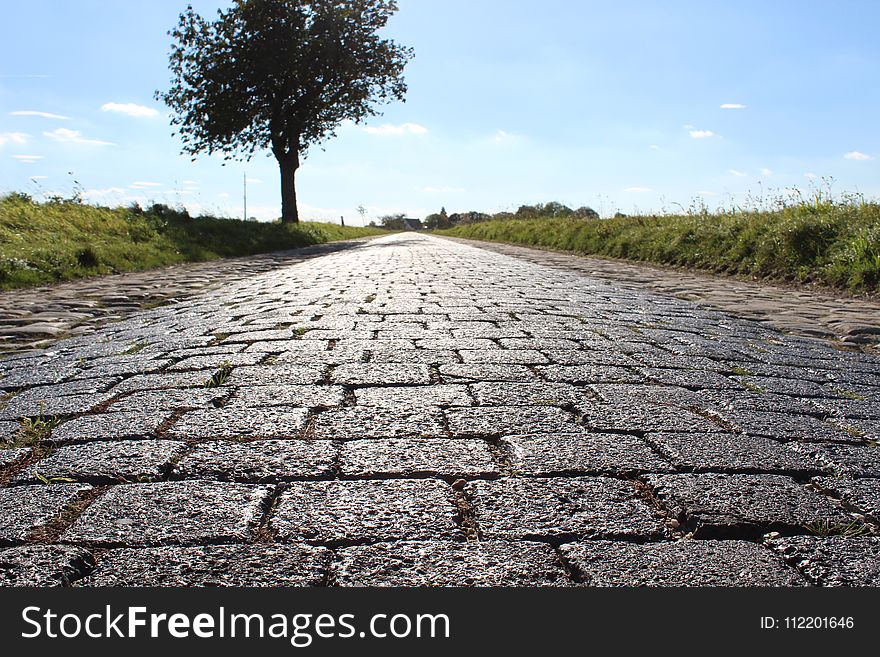 Road, Path, Sky, Infrastructure