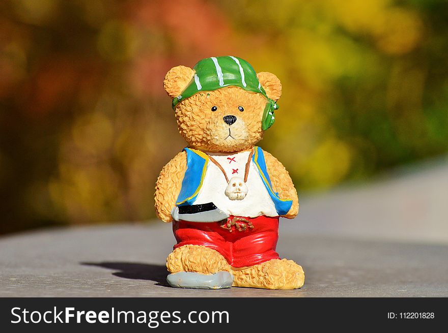 Toy, Teddy Bear, Stuffed Toy, Figurine
