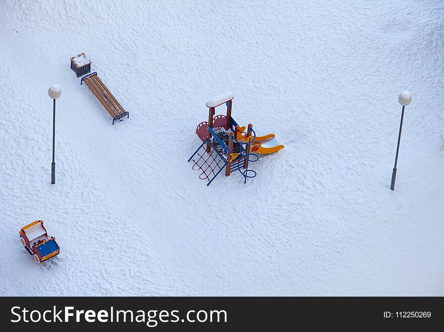 Children`s Playground Empty