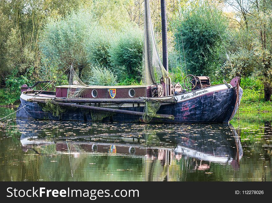 Waterway, Reflection, Water Transportation, Water