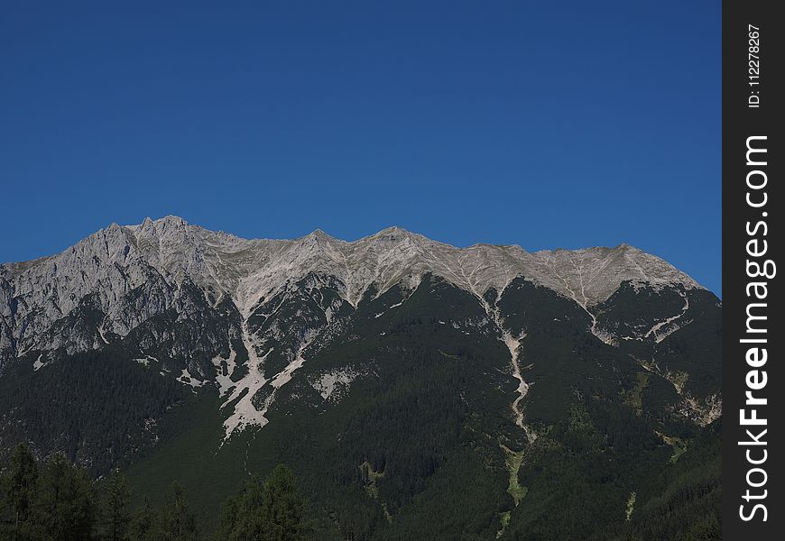 Mountainous Landforms, Mountain, Mountain Range, Sky