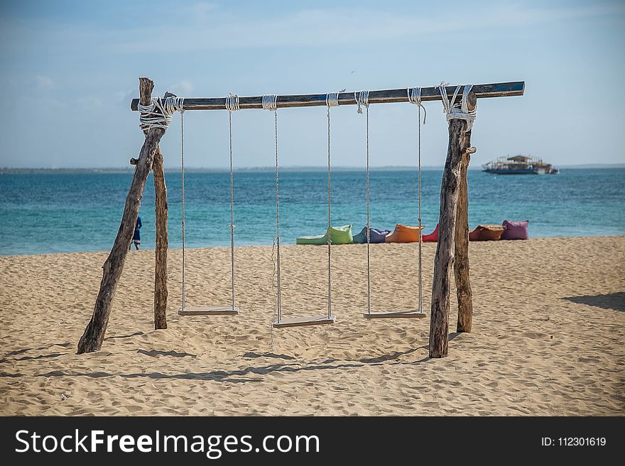 Photo Of Three Swing Chairs