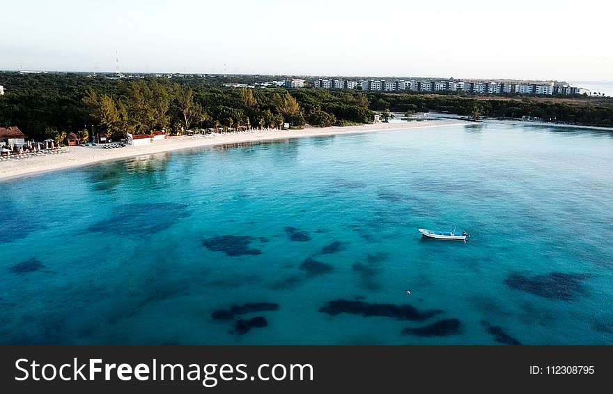 Aerial View of Beach