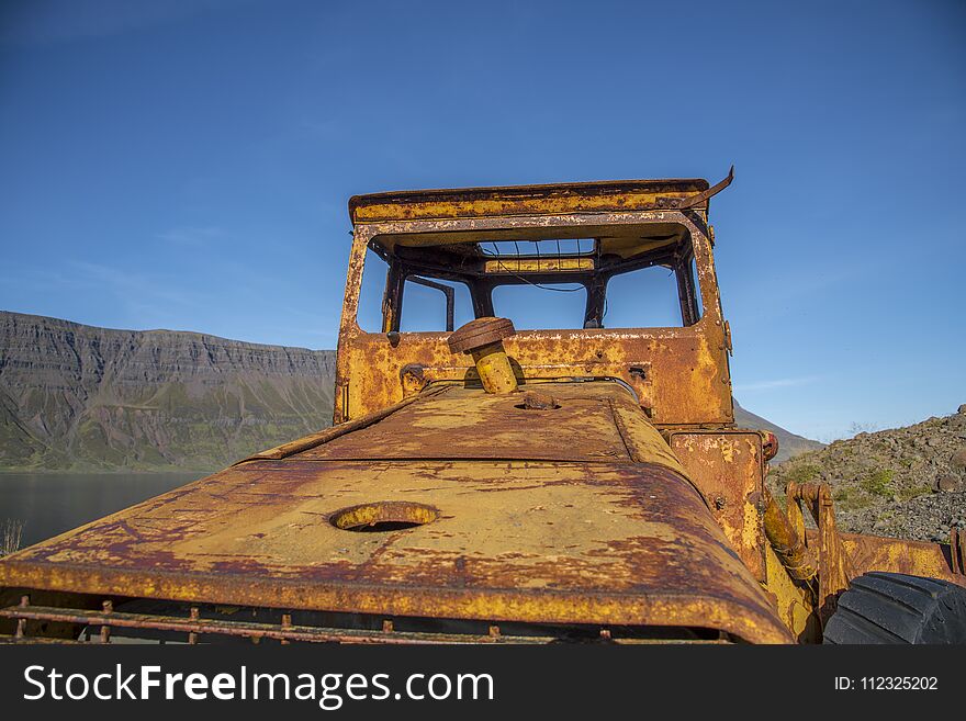 Abandoned Machinery In Iceland