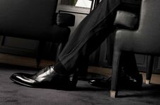Man Luxury Hand Made Shoes Royalty Free Stock Images Man Luxury Hand Made Shoes Royalty Free Stock Images