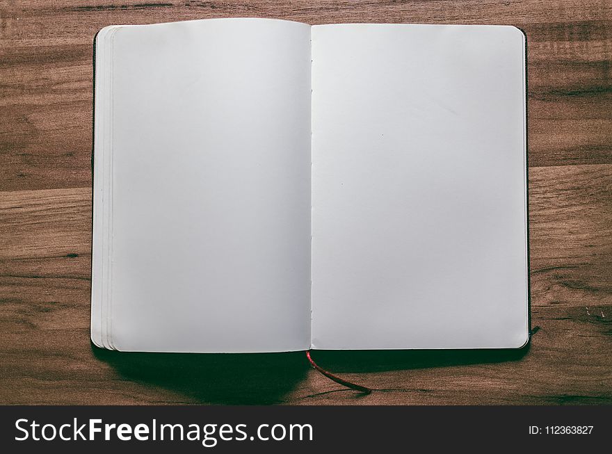 Notebook With Blank Pages