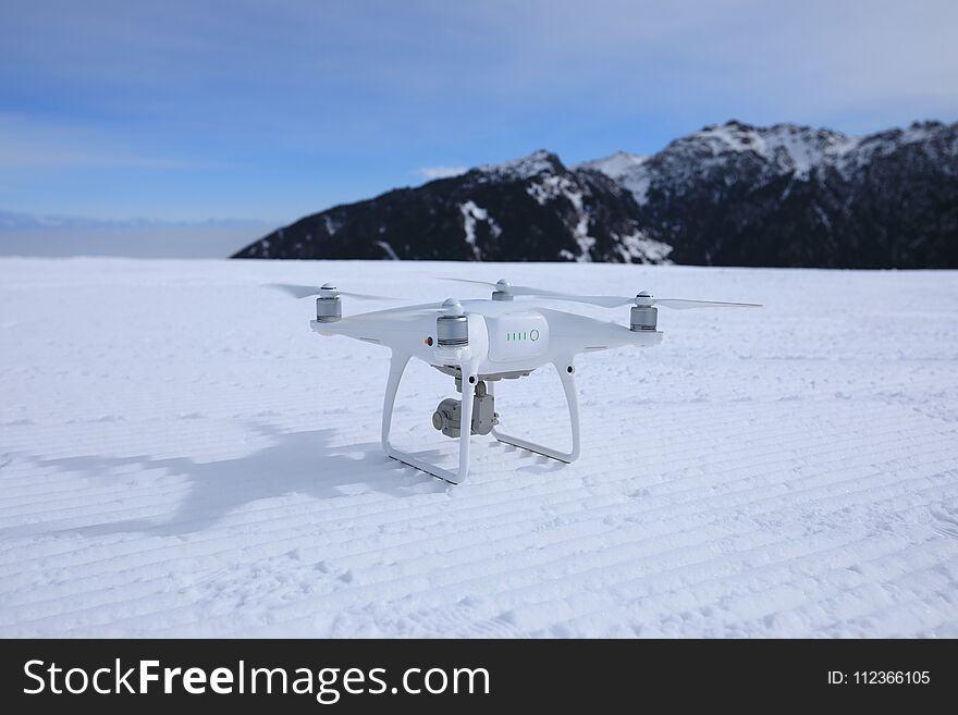 Drone Ready For Flying