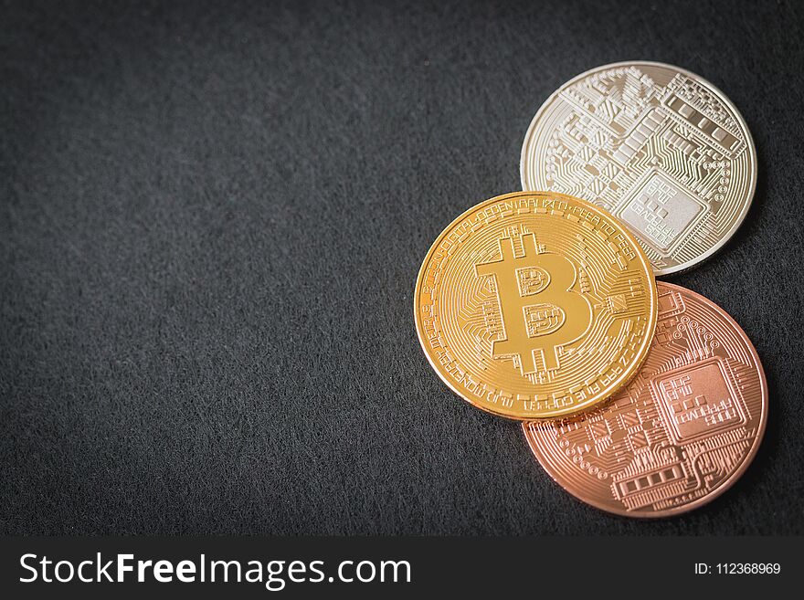 Bitcoin Cryptocurrency Digital Bit Coin BTC Currency
