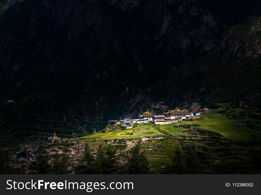 Scenery of Zhajana Mountain