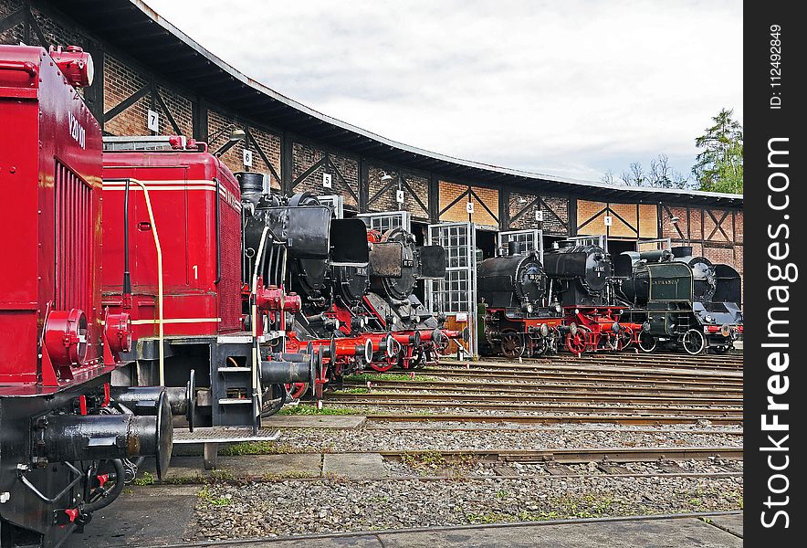 Transport, Rail Transport, Track, Locomotive
