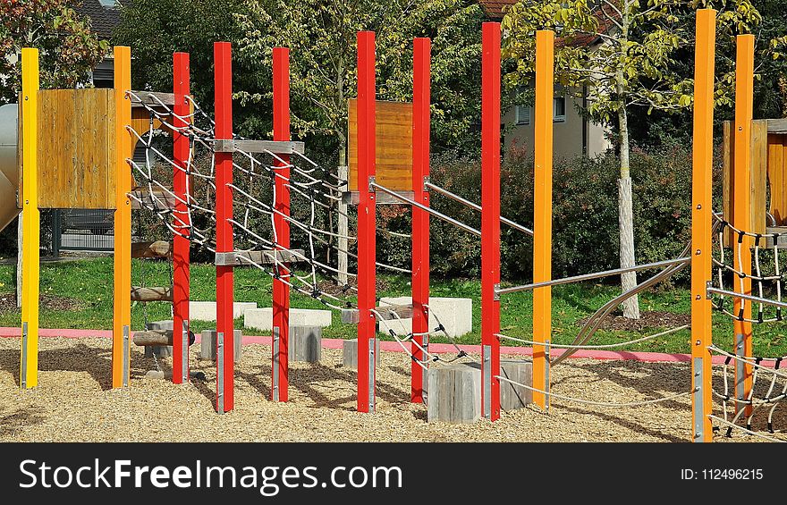 Playground, Public Space, Outdoor Play Equipment, Structure