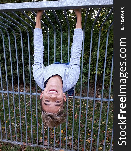 Tree, Fun, Grass, Girl