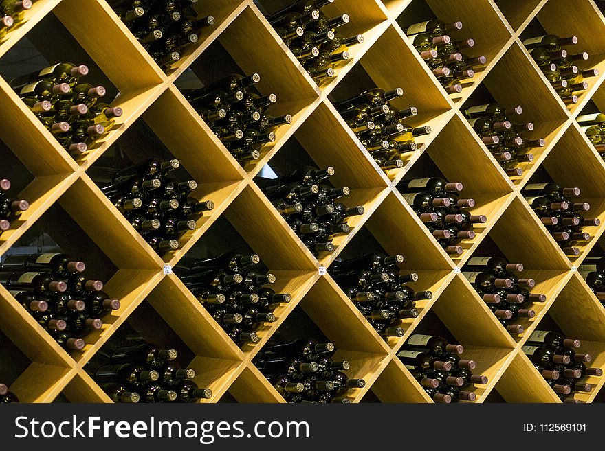 Symmetry, Pattern, Wine Cellar, Winery