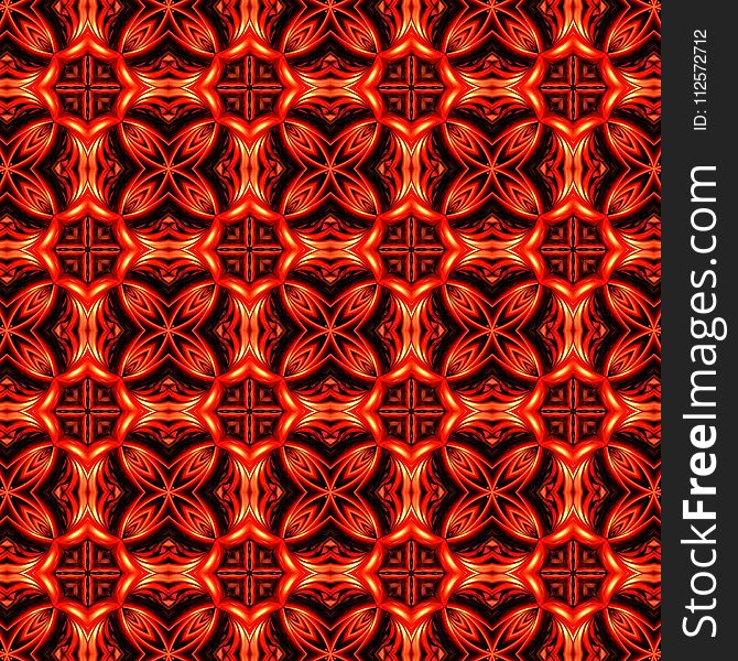 Orange, Pattern, Symmetry, Design