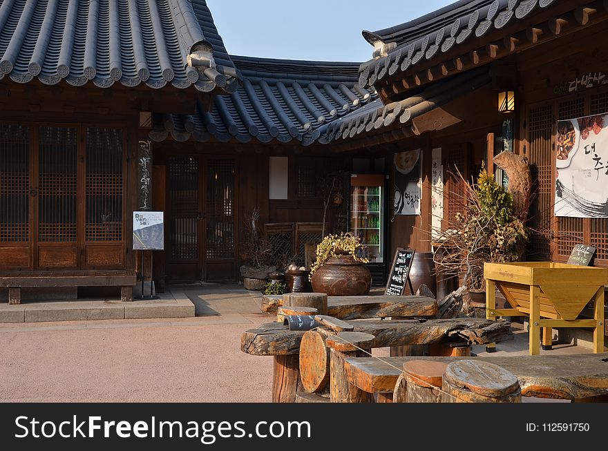 Chinese Architecture, Courtyard