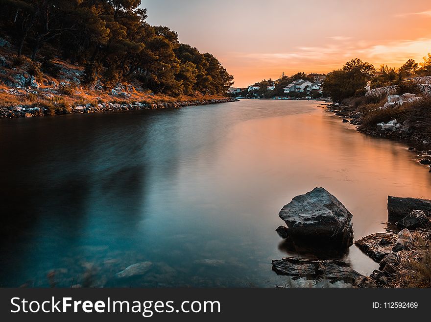 Reflection, Water, Nature, Body Of Water